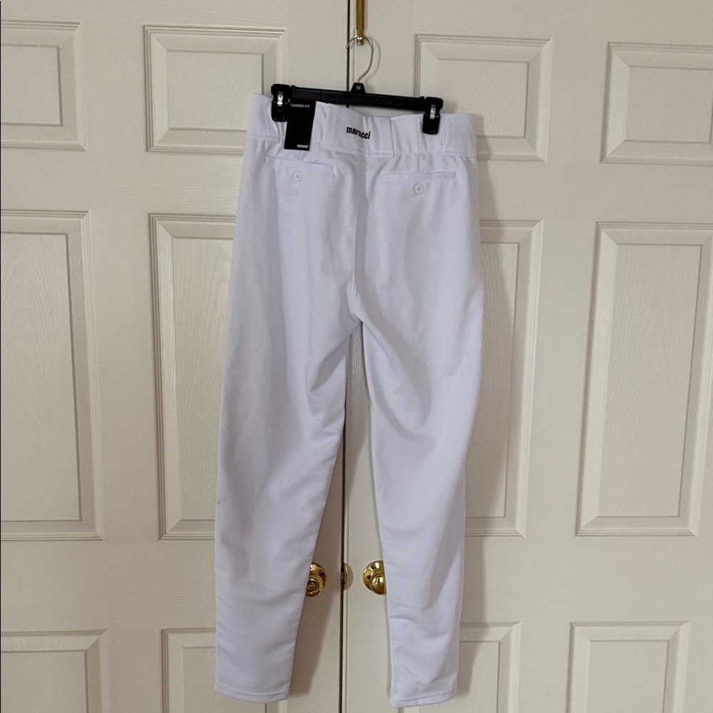 marucci Men's White Athletic Joggers